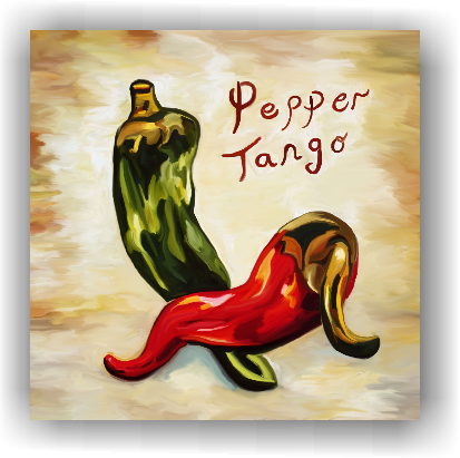 tablou decorativ - pepper tango